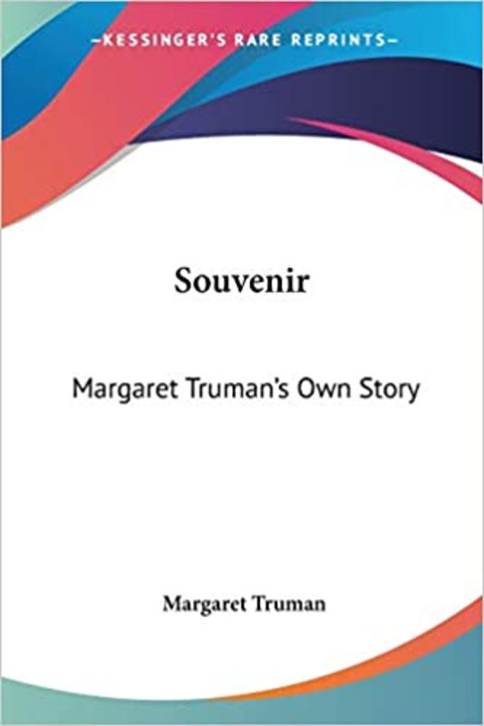 Book cover for "Souvenir" by Margaret Truman