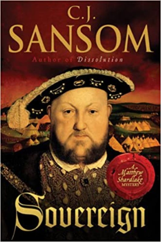Book cover for "Sovereign" by C. J. Sansom