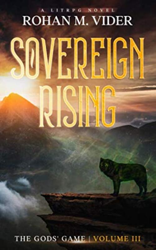 Book cover for "Sovereign Rising" by Rohan M Vider