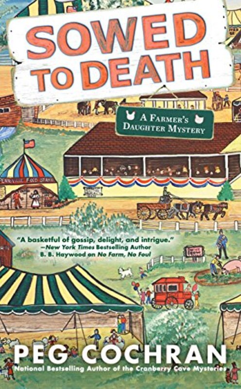 Book cover for "Sowed to Death" by Peg Cochran