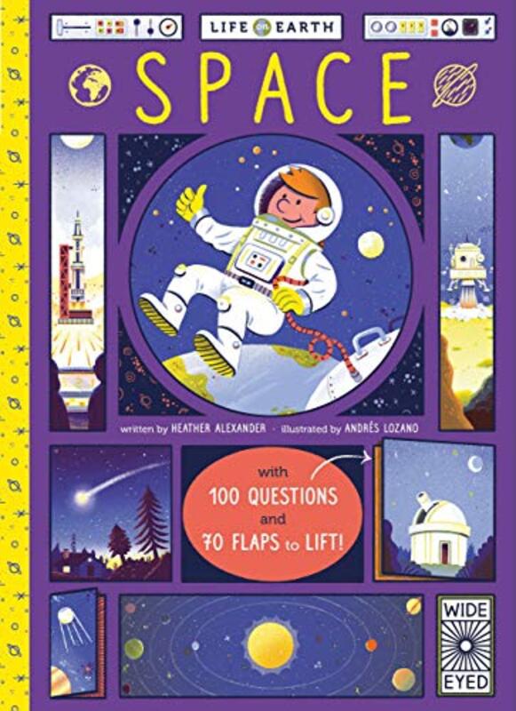 Book cover for "Space" by Heather Alexander