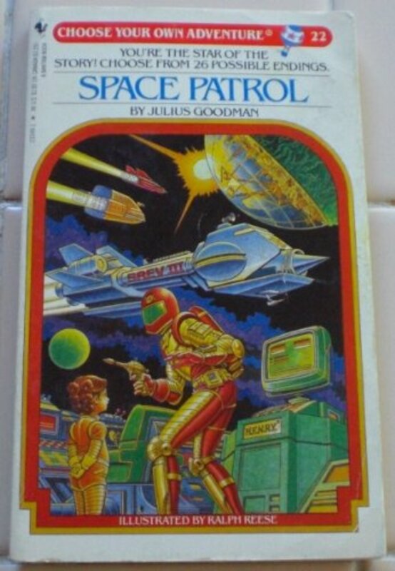 Book cover for "Space Patrol" by Various