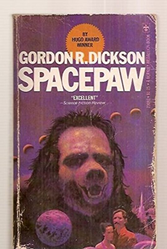 Book cover for "Space Paw" by Gordon R Dickson