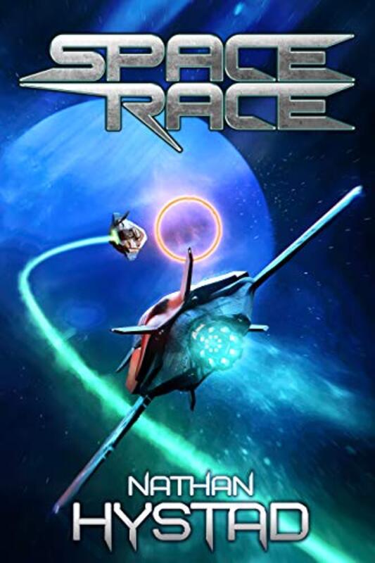 Book cover for "Space Race" by Nathan Hystad