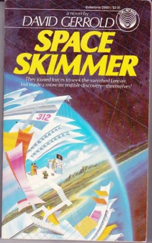 Book cover for "Space Skimmer" by David Gerrold