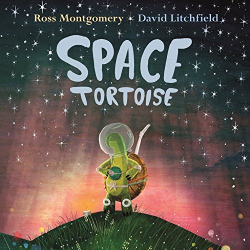 Book cover for "Space Tortoise" by Ross Montgomery