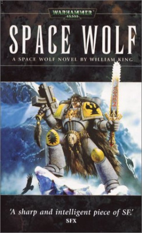 Book cover for "Space Wolf" by William King