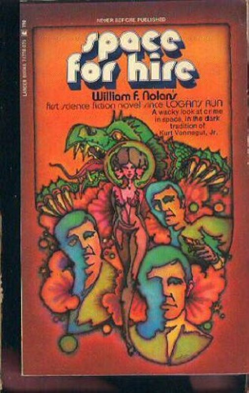 Book cover for "Space for Hire" by William Nolan