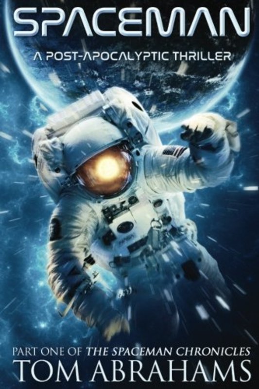 Book cover for "SpaceMan" by Tom Abrahams