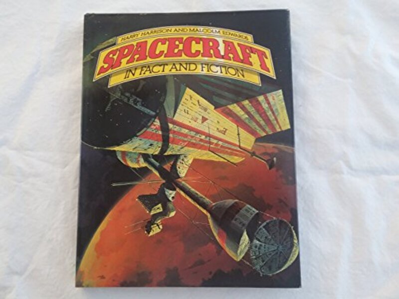 Book cover for "Spacecraft In Fact and Fiction" by Harry Harrison