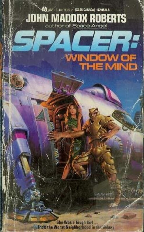 Book cover for "Spacer" by John Maddox Roberts