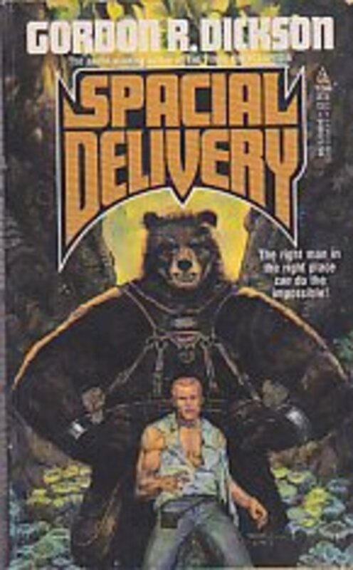 Book cover for "Spacial Delivery" by Gordon R Dickson