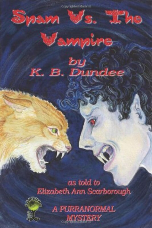 Book cover for "Spam vs. the Vampire" by Elizabeth Ann Scarborough