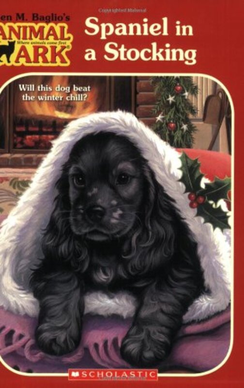 Book cover for "Spaniel in a Stocking" by Ben M Baglio