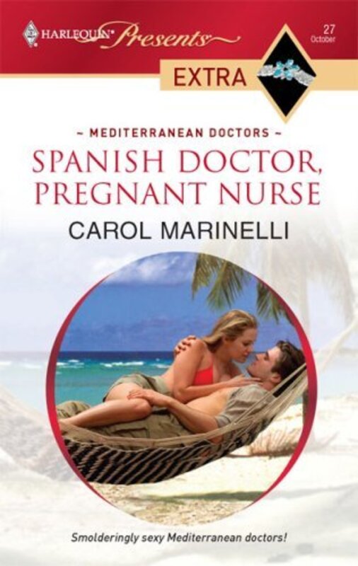 Book cover for "Spanish Doctor, Pregnant Nurse" by Carol Marinelli