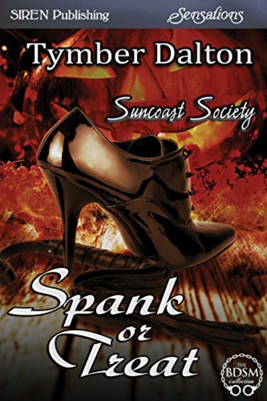Book cover for "Spank or Treat" by Tymber Dalton