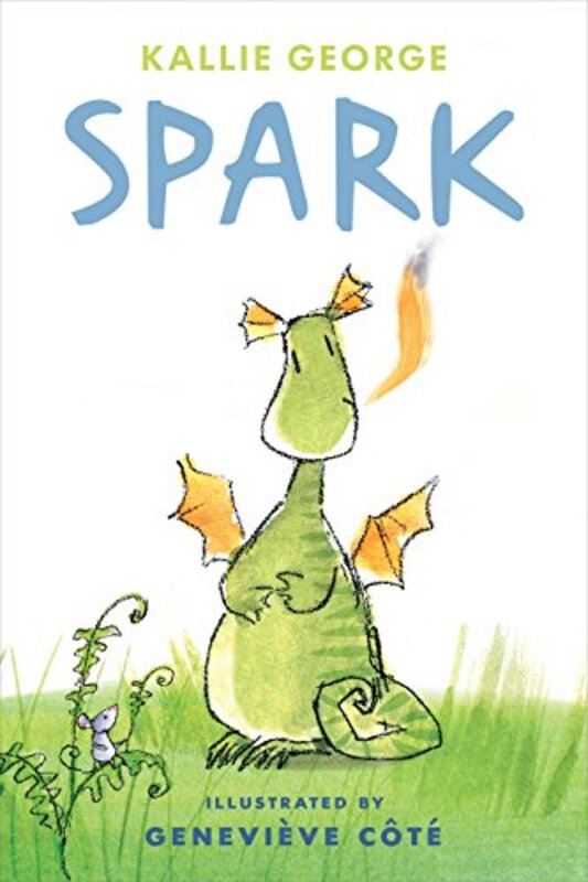 Book cover for "Spark" by Kallie George
