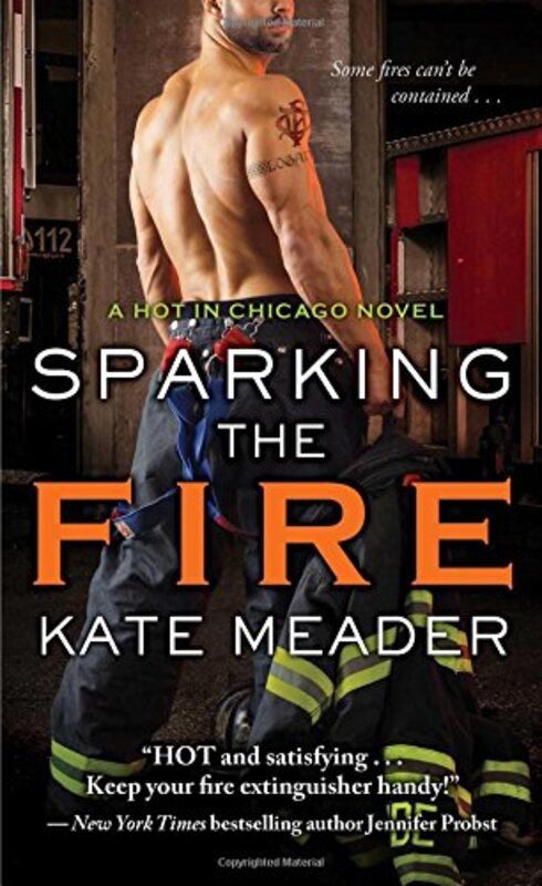 Book cover for "Sparking the Fire" by Kate Meader