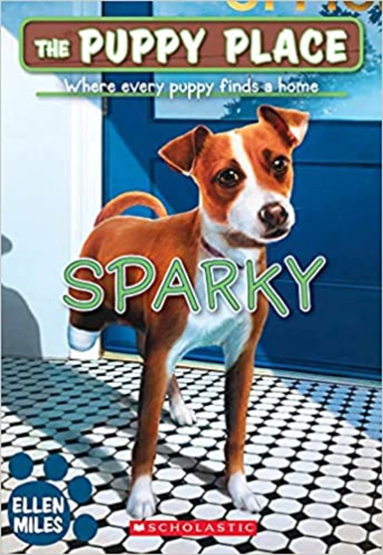 Book cover for "Sparky" by Ellen Miles