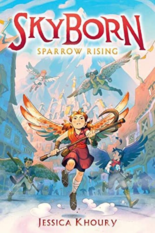Book cover for "Sparrow Rising" by Jessica Khoury