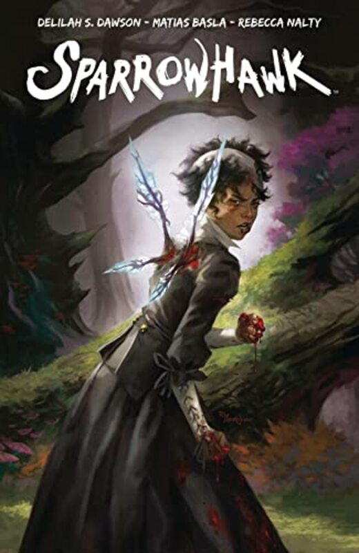 Book cover for "Sparrowhawk" by Delilah S Dawson