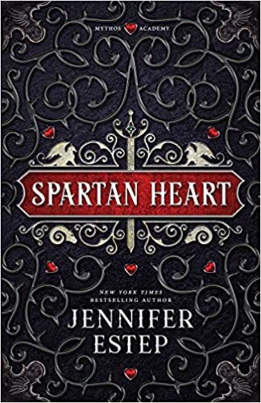 Book cover for "Spartan Heart" by Jennifer Estep