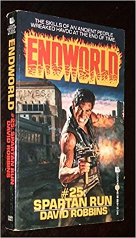 Book cover for "Spartan Run" by David Robbins