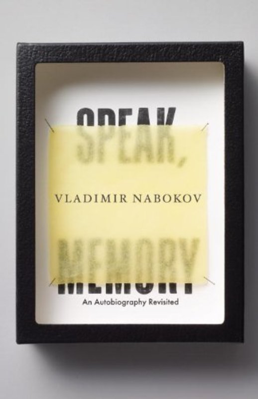 Book cover for "Speak, Memory" by Vladimir Nabokov