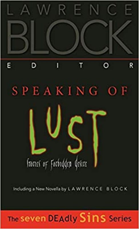 Book cover for "Speaking of Lust" by Lawrence Block