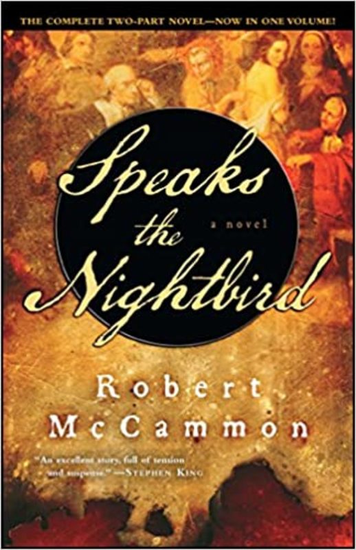 Book cover for "Speaks the Nightbird" by Robert R McCammon