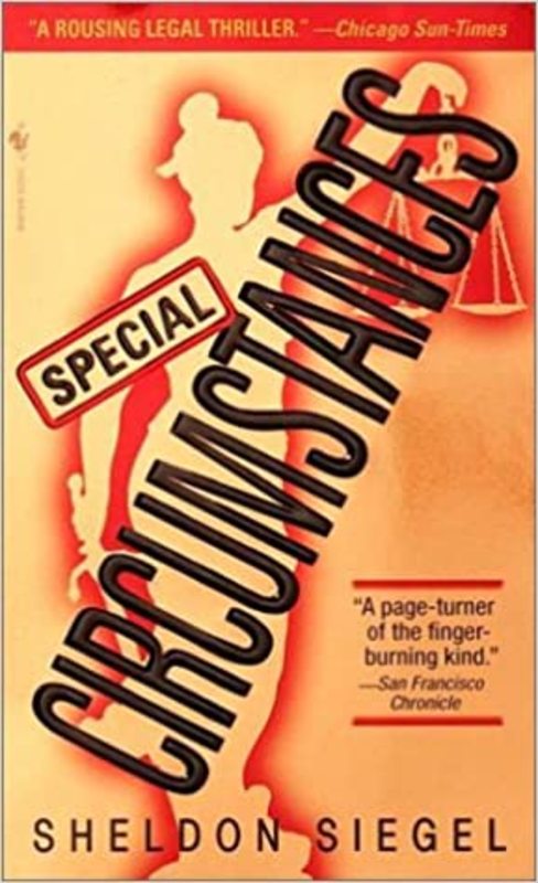 Book cover for "Special Circumstances" by Sheldon Siegel