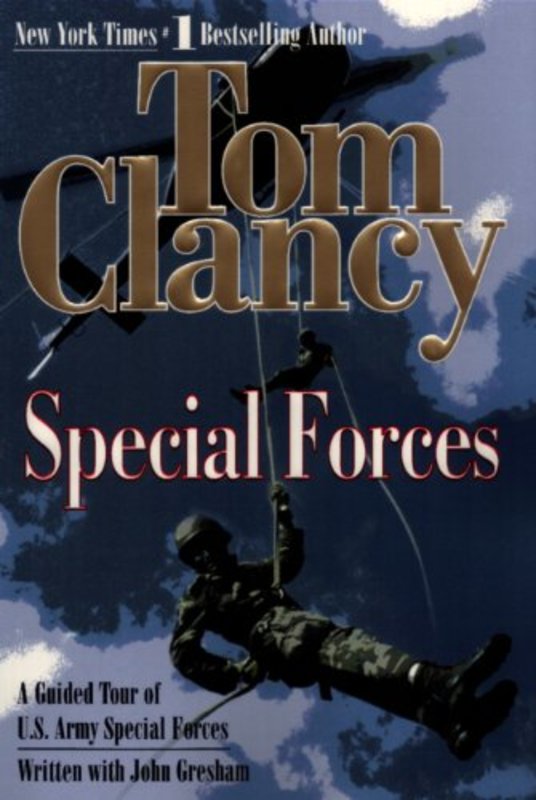 Book cover for "Special Forces" by Tom Clancy