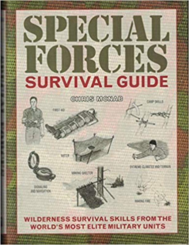 Book cover for "Special Forces Survival Guide" by Chris McNab