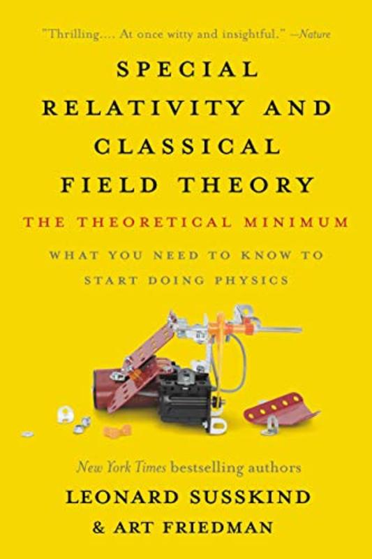 Book cover for "Special Relativity and Classical Field Theory" by Leonard Susskind