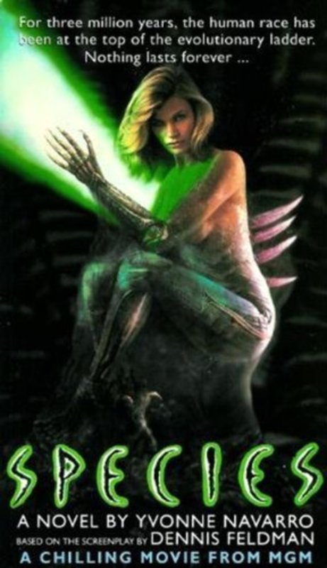 Book cover for "Species" by Yvonne Navarro