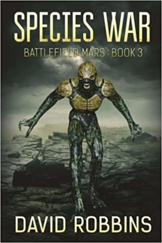 Book cover for "Species War" by David Robbins