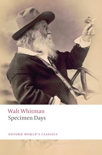 Book cover for "Specimen Days" by Walt Whitman