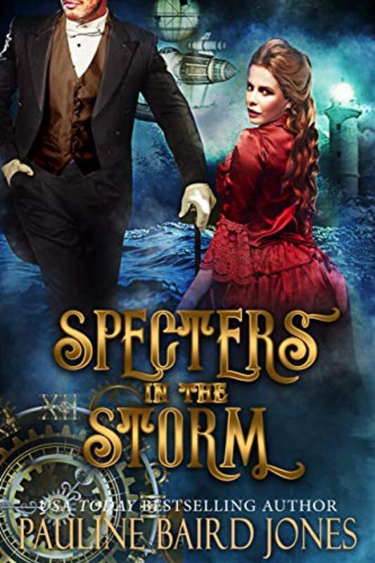 Book cover for "Specters in the Storm" by Pauline Baird Jones