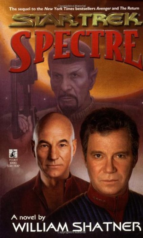 Book cover for "Spectre" by William Shatner