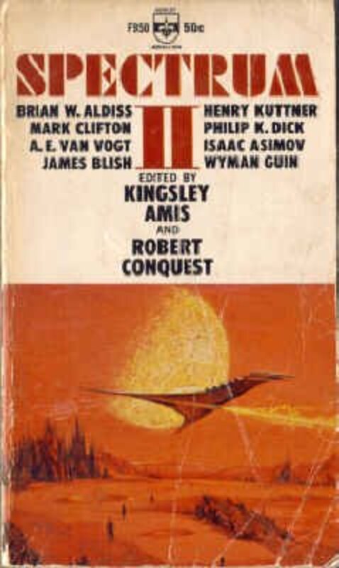 Book cover for "Spectrum II" by Kingsley Amis