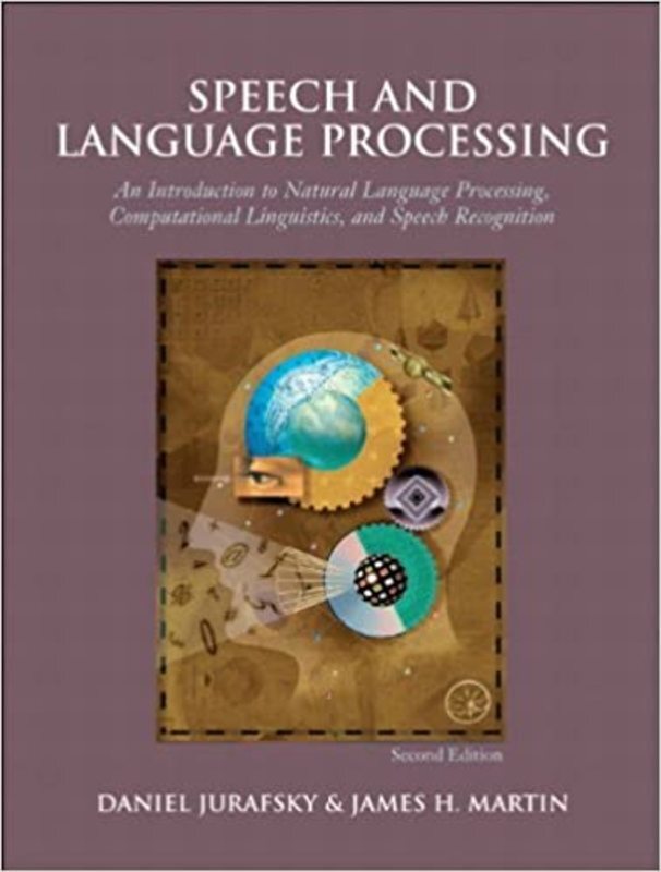 Book cover for "Speech and Language Processing" by Daniel Jurafsky