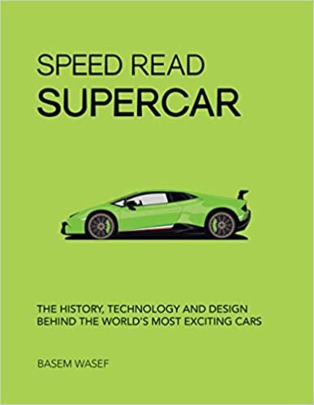 Book cover for "Speed Read Supercar" by Basem Wasef