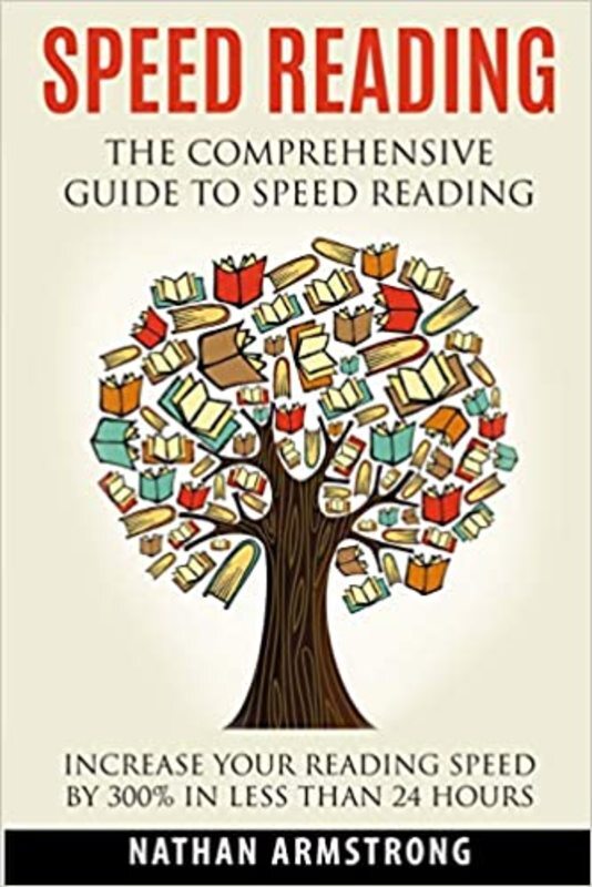 Book cover for "Speed Reading" by Nathan Armstrong