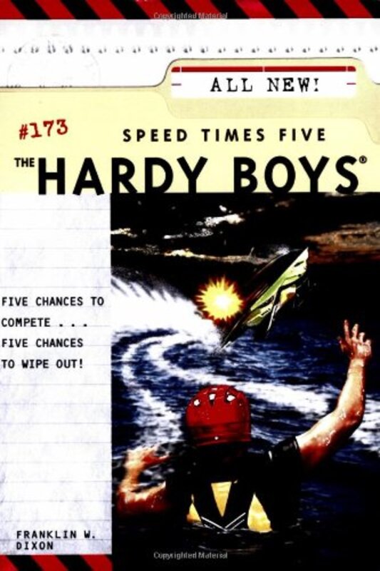 Book cover for "Speed Times Five" by Franklin W Dixon