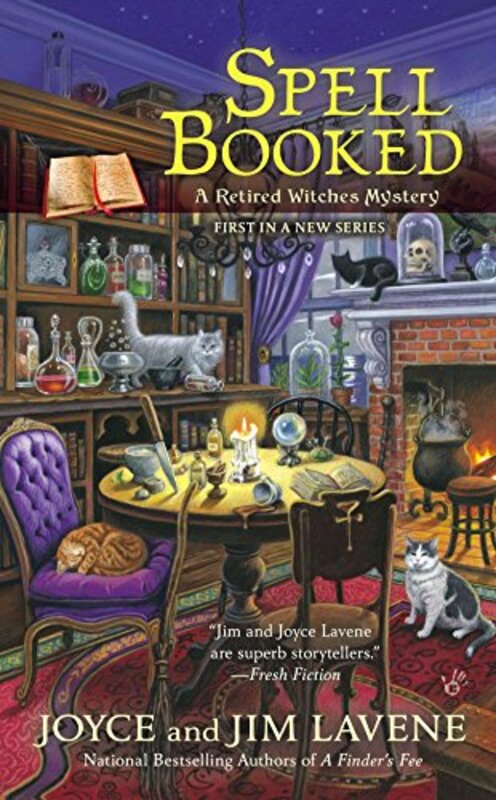 Book cover for "Spell Booked" by Joyce and Jim Lavene