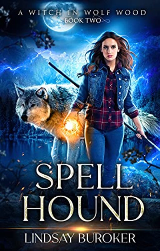 Book cover for "Spell Hound" by Lindsay Buroker