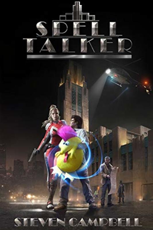 Book cover for "Spell Talker" by Steven Campbell