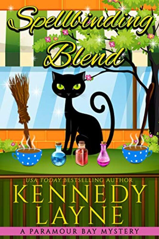 Book cover for "Spellbinding Blend" by Kennedy Layne