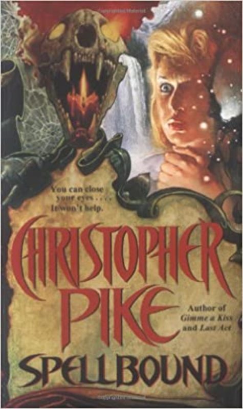 Book cover for "Spellbound" by Christopher Pike
