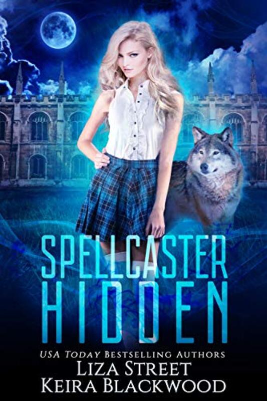 Book cover for "Spellcaster Hidden" by Liza Street